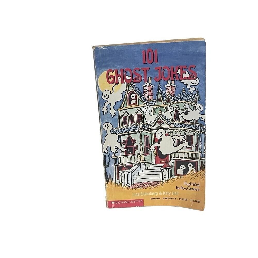 Vintage Halloween Book - 101 Ghost Jokes - 1988 - Vintage Children's Book